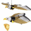 Realistic Flying Eagle Bird Toy with Spread Wings