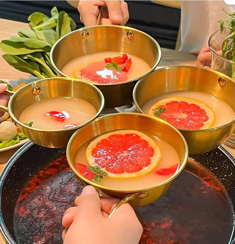 Bowl Stainless Steel with Handle