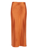 High-Waist A-Line Skirt