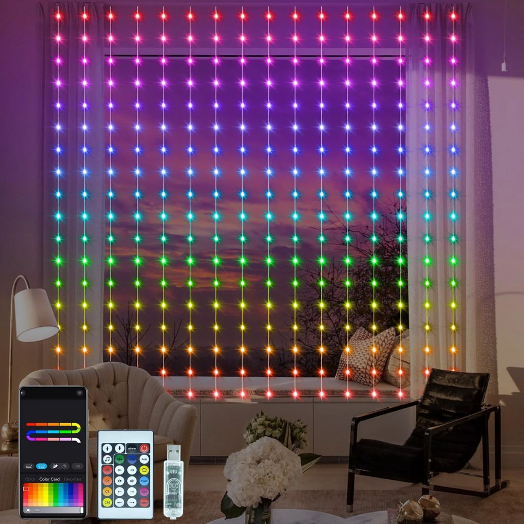 Curtain lights