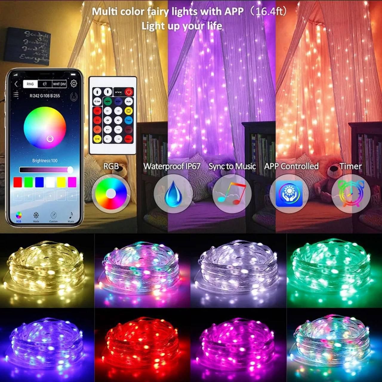 Curtain lights